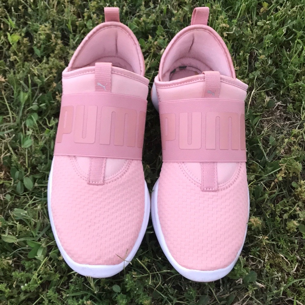 Puma slip on sneakers